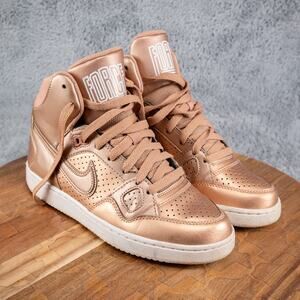 Nike Women's Son of Force Mid 'Metallic Red Bronze' 616303-991 Size US 7